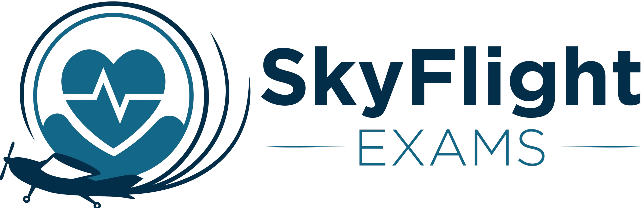 SkyFlight Exams Logo Sky Flight Exams Logo